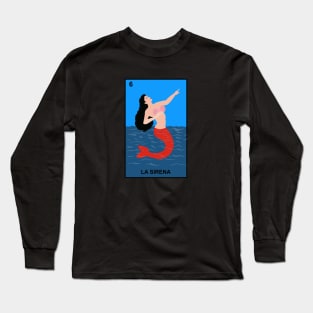 Loteria La Sirena Long Sleeve T-Shirt